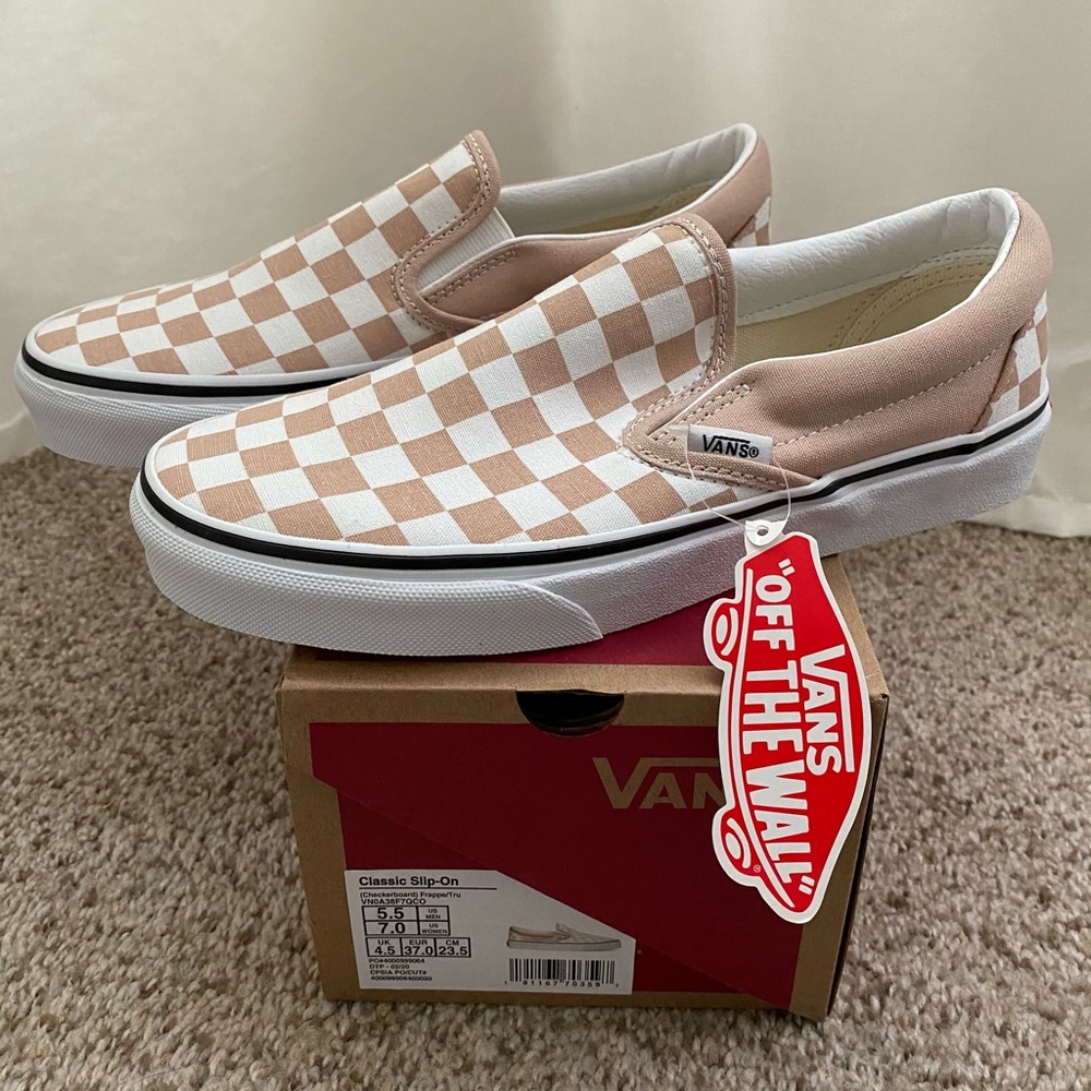 Check board Slip On Vans